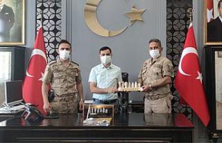 Narince Karakol Komutanı Öçal, geçici görev için...