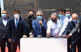 Naturalya İbrahim Şahin Ortaokulu’nun temeli atıldı