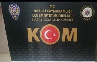 Nazilli emniyetinden dev tarihi eser operasyonu