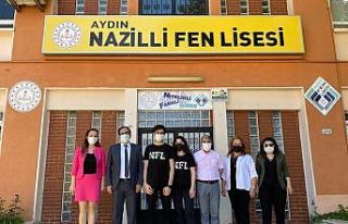 Nazilli Fen Lisesi öğrencileri IV. Ulusal Bilim...