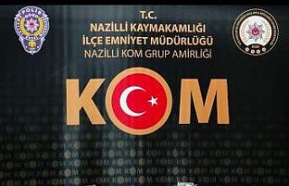 Nazilli’deki ev cephanelik çıktı