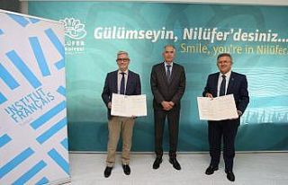 Nilüfer ile Fransa arasında kültürel işbirliği