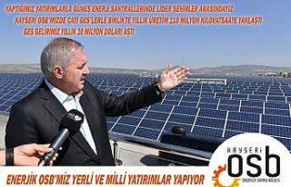 Nursaçan, "GES projeleri 2020 yılında 10 milyon...