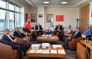 Nursaçan, MHP İl Yönetiminin ziyaretinde OSB’de...