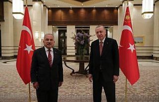 OBB Başkanı Hilmi Güler, Cumhurbaşkanı Erdoğan...
