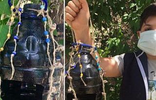 Öğrenciler, iklim değişikliğine dikkat çekti