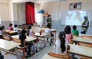 Öğrencilere tabiatın korunması eğitimi