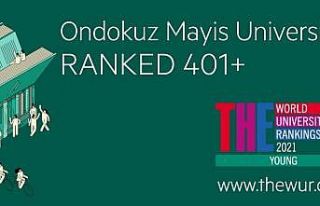 OMÜ, Times Higher Education Sıralamasında