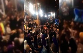 Onların eğlencesine korona virüs engel olamadı