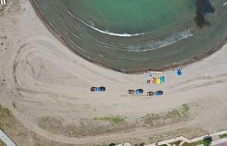 Ordu’da plajlar pırıl pırıl