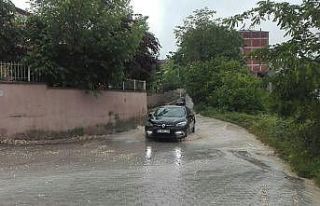 Ordu’nun yüksek kesimlerinde sağanak etkili oluyor