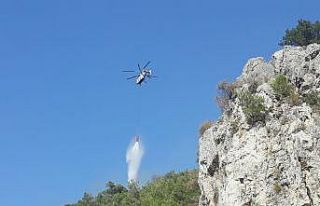 Ören Mahallesi’ndeki yangın kontrol altına alındı