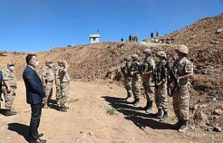 Orgeneral Arif Çetin’in Bitlis ziyareti