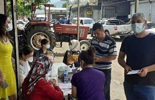 Osmaniye’de sanayi sitesinde ‘yerinde aşı’...