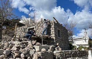 Osmanlı döneminde yapılan oda ayağa kaldırıldı