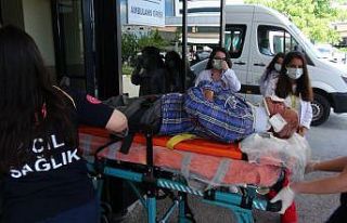 Ot biçme makinesinden düşen 67 yaşındaki adam...