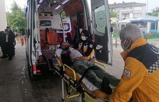 Oto yıkamacıda elektrik akımına kapıldı