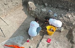 (ÖZEL) 9 bin yıl öncesine ait yaşam alanını...