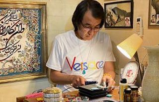 (Özel) Afganistanlı usta el, hat sanatını değerli...