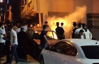 (Özel) Asker eğlencesi için toplanıp, havaya ateş...