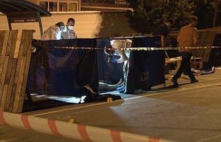 (ÖZEL) Bağcılar’da ailesiyle parkta oturan şahıs,...