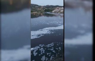 (Özel) Balıkesir’de çevre felaketi...Susurluk’tan...