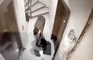 (Özel) Bayrampaşa’da bir hırsız ayakkabıları...