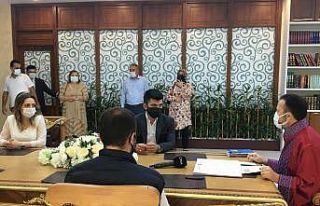 (ÖZEL) Belediyelerde nikah sırası bulamayan çiftler...