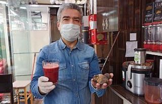 (ÖZEL) Bu dükkânda kola yerine kırmızı pancar...