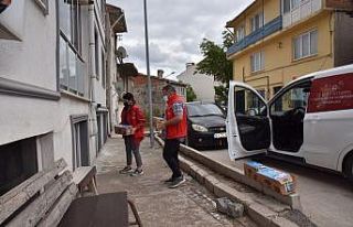 (ÖZEL) Çocuklar sütsüz kalmasın diye 150 aileye...