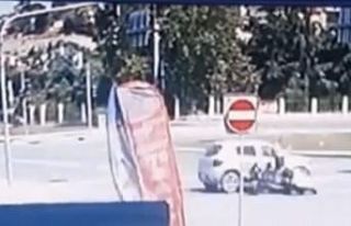 (Özel) İstanbul’da feci kaza kamerada: Otomobilin...
