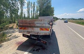 (ÖZEL) Kaza yerinde etrafa yayılan kanın nedeni...