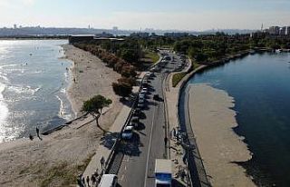 (Özel) Küçükçekmece’de bir yandan müsilaj...