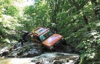 (Özel) Off-road tutkunları nefes kesti