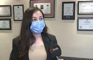 (Özel) Taksim’de sözlü saldırıya uğrayan çarşaflı...