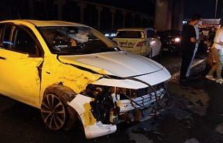 (ÖZEL) TEM Otoyolu’nda zincirleme trafik kazası