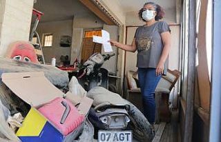 (Özel) Trafikten düşürmediği hurda motosikletin...