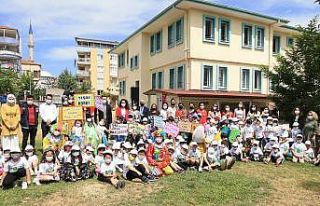 Pamukkale Belediyesi çocuklara çevre bilincini aşıladı
