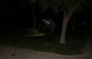 Parkta oturan genç maganda kurşunuyla yaralandı