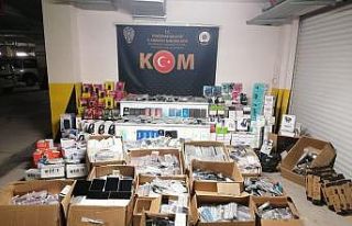 Piyasa değeri yaklaşık 3 milyon lira olan kaçak...