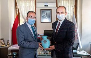 Rektör Beydemir, Kültür Turizm Müdürü Bircan’la...