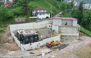 Rize’nin içme suyu elektrik üretimi için gün...