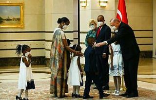 Ruanda Büyükelçisi Mironko, Cumhurbaşkanı Erdoğan’a...