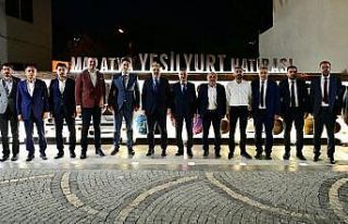 Sağlıklı Kentler Birliği Başkanı Aktaş ve meclis...