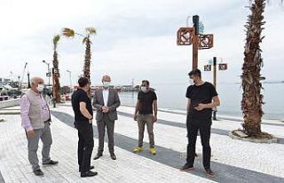 Sahile Süleymanpaşa Belediyesi dokunuşu