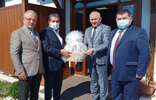 Şahin ve Dilber Esenler Belediyesi’ni ziyaret etti