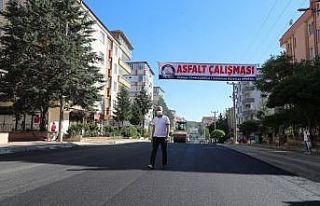 Şahinbey Belediyesi’nin asfalt çalışmaları...