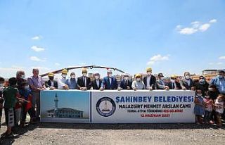 Şahinbey’de Malazgirt Camii’nin temeli atıldı