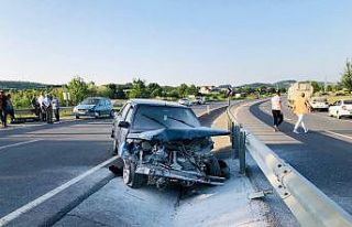 Sakarya’da trafik kazası: 2 yaralı
