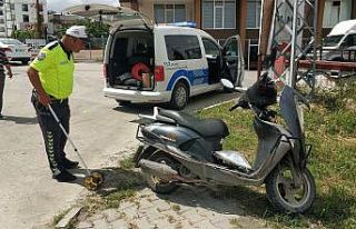 Samsun’da motosiklet ile otomobil çarpıştı:...